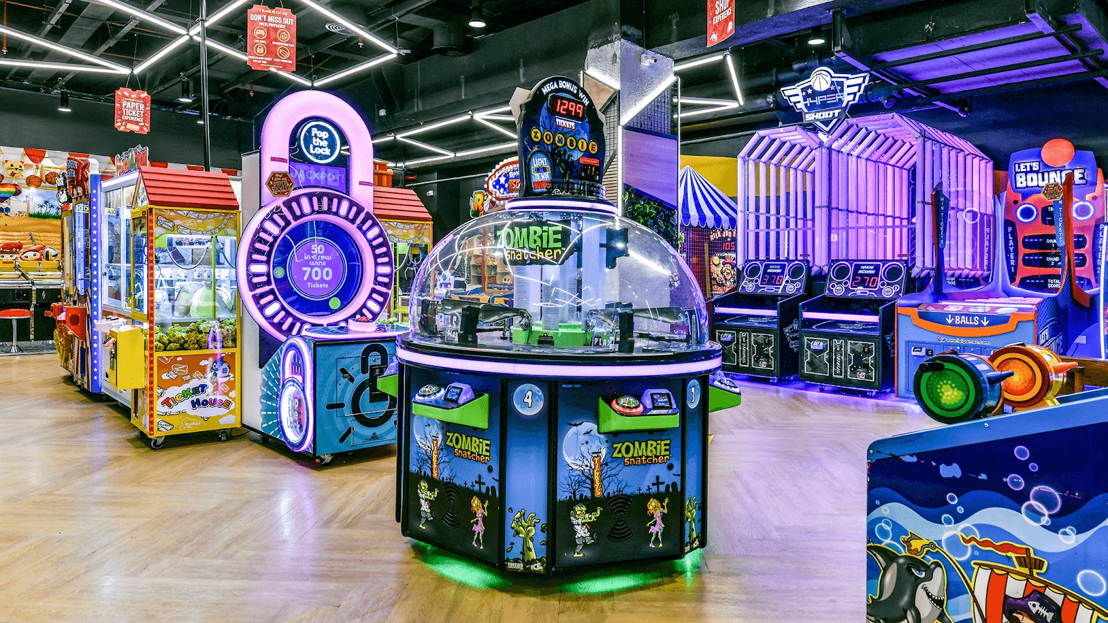 Timezone GVK One Mall bowling venue